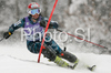 Anne Marie Mueller of Norway skiing in first run of Women slalom race of Ofterschwang Audi FIS Ski World Cup 2008-09. Slalom race of Women Audi FIS Ski World Cup 2008-09 was held in Ofterschwang, Germany, on Saturday, 7th of March 2009.
