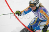 Fourth placed after first run Anja Paerson of Sweden skiing in first run of Women slalom race of Ofterschwang Audi FIS Ski World Cup 2008-09. Slalom race of Women Audi FIS Ski World Cup 2008-09 was held in Ofterschwang, Germany, on Saturday, 7th of March 2009.
