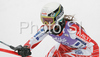 Sanni Leinonen of Finland skiing in first run of Women slalom race of Ofterschwang Audi FIS Ski World Cup 2008-09. Slalom race of Women Audi FIS Ski World Cup 2008-09 was held in Ofterschwang, Germany, on Saturday, 7th of March 2009.
