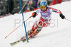 Ninth placed Tanja Poutiainen of Finland skiing in second run of Women slalom race of Ofterschwang Audi FIS Ski World Cup 2008-09. Slalom race of Women Audi FIS Ski World Cup 2008-09 was held in Ofterschwang, Germany, on Saturday, 7th of March 2009.
