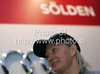 Tanja Poutiainen of Finland during Audi press conference before start of FIS Alpine ski World Cup 2009-2009 in Soelden, Austria. Audi press conference was held in Soelden, Austria, on 22nd of October 2009.
