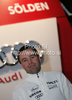 Coach of Finnish women alpine ski team, Janez Slivnik during Audi press conference before start of FIS Alpine ski World Cup 2009-2009 in Soelden, Austria. Audi press conference was held in Soelden, Austria, on 22nd of October 2009.
