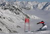 Susanne Riesch of Germany skiing in first run of first Women GS FIS Alpine ski World Cup 2009-2010 race in Soelden, Austria. First giant slalom race of Women FIS Alpine ski World Cup was held on Rettenbach glacier above Soelden, Austria on 24th of October 2009.
