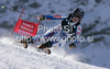 Marion Bertrand of France skiing in first run of first Women GS FIS Alpine ski World Cup 2009-2010 race in Soelden, Austria. First giant slalom race of Women FIS Alpine ski World Cup was held on Rettenbach glacier above Soelden, Austria on 24th of October 2009.
