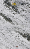Nicole Hosp of Austria is lifted by rescue helicopter after getting injured in first run of first Women GS FIS Alpine ski World Cup 2009-2010 race in Soelden, Austria. First giant slalom race of Women FIS Alpine ski World Cup was held on Rettenbach glacier above Soelden, Austria on 24th of October 2009.
