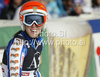 Maria Pietilae-Holmner of Sweden reacts in finish of second run of first Women GS FIS Alpine ski World Cup 2009-2010 race in Soelden, Austria. First giant slalom race of Women FIS Alpine ski World Cup was held on Rettenbach glacier above Soelden, Austria on 24th of October 2009.
