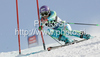 Fourth placed Tina Maze of Slovenia skiing in second run of first Women GS FIS Alpine ski World Cup 2009-2010 race in Soelden, Austria. First giant slalom race of Women FIS Alpine ski World Cup was held on Rettenbach glacier above Soelden, Austria on 24th of October 2009.
