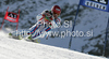 Cyprien Richard of France skiing in first run of first Men GS FIS Alpine ski World Cup 2009-2010 race in Soelden, Austria. First giant slalom race of Men FIS Alpine ski World Cup was held on Rettenbach glacier above Soelden, Austria on 25th of October 2009.
