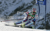 Thomas Fanara of France skiing in first run of first Men GS FIS Alpine ski World Cup 2009-2010 race in Soelden, Austria. First giant slalom race of Men FIS Alpine ski World Cup was held on Rettenbach glacier above Soelden, Austria on 25th of October 2009.

