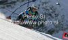 Kjetil Jansrud of Norway skiing in first run of first Men GS FIS Alpine ski World Cup 2009-2010 race in Soelden, Austria. First giant slalom race of Men FIS Alpine ski World Cup was held on Rettenbach glacier above Soelden, Austria on 25th of October 2009.
