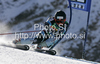 Truls Ove Karlsen of Norway skiing in first run of first Men GS FIS Alpine ski World Cup 2009-2010 race in Soelden, Austria. First giant slalom race of Men FIS Alpine ski World Cup was held on Rettenbach glacier above Soelden, Austria on 25th of October 2009.
