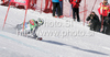 Jukka Leino of Finland skiing in first run of first Men GS FIS Alpine ski World Cup 2009-2010 race in Soelden, Austria. First giant slalom race of Men FIS Alpine ski World Cup was held on Rettenbach glacier above Soelden, Austria on 25th of October 2009.
