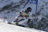 Sebastien Pichot of France skiing in first run of first Men GS FIS Alpine ski World Cup 2009-2010 race in Soelden, Austria. First giant slalom race of Men FIS Alpine ski World Cup was held on Rettenbach glacier above Soelden, Austria on 25th of October 2009.
