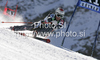 Andreas Romar of Finland skiing in first run of first Men GS FIS Alpine ski World Cup 2009-2010 race in Soelden, Austria. First giant slalom race of Men FIS Alpine ski World Cup was held on Rettenbach glacier above Soelden, Austria on 25th of October 2009.
