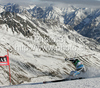 Kjetil Jansrud of Norway skiing in first run of first Men GS FIS Alpine ski World Cup 2009-2010 race in Soelden, Austria. First giant slalom race of Men FIS Alpine ski World Cup was held on Rettenbach glacier above Soelden, Austria on 25th of October 2009.
