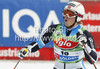 Sixth placed Kjetil Jansrud of Norway reacts in finish of second run of first Men GS FIS Alpine ski World Cup 2009-2010 race in Soelden, Austria. First giant slalom race of Men FIS Alpine ski World Cup was held on Rettenbach glacier above Soelden, Austria on 25th of October 2009.
