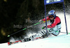 Viktoria Rebensburg of Germany skiing in first run of women giant slalom World Cup race in Lienz, Austra. Giant slalom race of Women Audi FIS Alpine skiing World Cup 2009-10 was held in Lienz, Slovenia, on 28th of December 2009.
