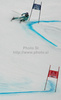 Tina Maze of Slovenia skiing in second run of women giant slalom World Cup race in Lienz, Austra. Giant slalom race of Women Audi FIS Alpine skiing World Cup 2009-10 was held in Lienz, Slovenia, on 28th of December 2009.
