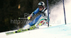 Denise Karbon of Italy skiing in first run of women giant slalom World Cup race in Lienz, Austra. Giant slalom race of Women Audi FIS Alpine skiing World Cup 2009-10 was held in Lienz, Slovenia, on 28th of December 2009.
