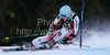 Eva-Maria Brem of Austria skiing in first run of women giant slalom World Cup race in Lienz, Austra. Giant slalom race of Women Audi FIS Alpine skiing World Cup 2009-10 was held in Lienz, Slovenia, on 28th of December 2009.
