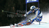Jessica Lindell-Vikarby of Sweden skiing in first run of women giant slalom World Cup race in Lienz, Austra. Giant slalom race of Women Audi FIS Alpine skiing World Cup 2009-10 was held in Lienz, Slovenia, on 28th of December 2009.
