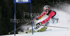 Lena Duerr of Germany skiing in first run of women giant slalom World Cup race in Lienz, Austra. Giant slalom race of Women Audi FIS Alpine skiing World Cup 2009-10 was held in Lienz, Slovenia, on 28th of December 2009.
