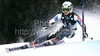 Kristiina Rove of Finland skiing in first run of women giant slalom World Cup race in Lienz, Austra. Giant slalom race of Women Audi FIS Alpine skiing World Cup 2009-10 was held in Lienz, Slovenia, on 28th of December 2009.
