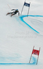 Tanja Poutiainen of Finland skiing in second run of women giant slalom World Cup race in Lienz, Austra. Giant slalom race of Women Audi FIS Alpine skiing World Cup 2009-10 was held in Lienz, Slovenia, on 28th of December 2009.
