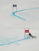 Winner Kathrin Hoelzl of Germany skiing in second run of women giant slalom World Cup race in Lienz, Austra. Giant slalom race of Women Audi FIS Alpine skiing World Cup 2009-10 was held in Lienz, Slovenia, on 28th of December 2009.
