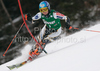 Third after first run Tanja Poutiainen of Finland skiing in first run of women slalom World Cup race in Lienz, Austra. Slalom race of Women Audi FIS Alpine skiing World Cup 2009-10 was held in Lienz, Austria, on 29th of December 2009.
