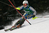 Frida Hansdotter of Sweden skiing in first run of women slalom World Cup race in Lienz, Austra. Slalom race of Women Audi FIS Alpine skiing World Cup 2009-10 was held in Lienz, Austria, on 29th of December 2009.
