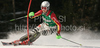 Fanny Chmelar of Germany skiing in first run of women slalom World Cup race in Lienz, Austra. Slalom race of Women Audi FIS Alpine skiing World Cup 2009-10 was held in Lienz, Austria, on 29th of December 2009.
