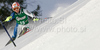 Fifth after first run Nicole Gius of Italy skiing in first run of women slalom World Cup race in Lienz, Austra. Slalom race of Women Audi FIS Alpine skiing World Cup 2009-10 was held in Lienz, Austria, on 29th of December 2009.
