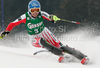Marlies Schild of Austria skiing in first run of women slalom World Cup race in Lienz, Austra. Slalom race of Women Audi FIS Alpine skiing World Cup 2009-10 was held in Lienz, Austria, on 29th of December 2009.
