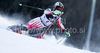 First after first run, Kathrin Zettel of Austria skiing in first run of women Snow queen trophy slalom World Cup race in Zagreb, Croatia. Slalom race of Women Audi FIS Alpine skiing World Cup 2009-10 was held in on Sljeme above Zagreb, Croatia, on 3rd of January 2010.

