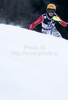 Susanne Riesch of Germany skiing in first run of women Snow queen trophy slalom World Cup race in Zagreb, Croatia. Slalom race of Women Audi FIS Alpine skiing World Cup 2009-10 was held in on Sljeme above Zagreb, Croatia, on 3rd of January 2010.
