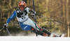 Chiara Costazza of Italy skiing in second run of women Snow queen trophy slalom World Cup race in Zagreb, Croatia. Slalom race of Women Audi FIS Alpine skiing World Cup 2009-10 was held in on Sljeme above Zagreb, Croatia, on 3rd of January 2010.
