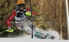 Third placed Susanne Riesch of Germany skiing in second run of women Snow queen trophy slalom World Cup race in Zagreb, Croatia. Slalom race of Women Audi FIS Alpine skiing World Cup 2009-10 was held in on Sljeme above Zagreb, Croatia, on 3rd of January 2010.
