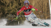 Maria Riesch of Germany skiing in second run of women Snow queen trophy slalom World Cup race in Zagreb, Croatia. Slalom race of Women Audi FIS Alpine skiing World Cup 2009-10 was held in on Sljeme above Zagreb, Croatia, on 3rd of January 2010.
