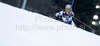 Fifth placed after first run Tanja Poutiainen of Finland skiing in first run of women Snow queen trophy slalom World Cup race in Zagreb, Croatia. Slalom race of Women Audi FIS Alpine skiing World Cup 2009-10 was held in on Sljeme above Zagreb, Croatia, on 3rd of January 2010.

