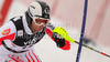 Fourth after first run Mario Matt of Austria skiing in first run of men Snow queen trophy slalom World Cup race in Zagreb, Croatia. Slalom race of Men Audi FIS Alpine skiing World Cup 2009-10 was held on Sljeme above Zagreb, Croatia, on 6th of January 2010.
