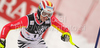 Felix Neureuther of Germany skiing in first run of men Snow queen trophy slalom World Cup race in Zagreb, Croatia. Slalom race of Men Audi FIS Alpine skiing World Cup 2009-10 was held on Sljeme above Zagreb, Croatia, on 6th of January 2010.
