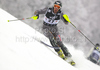 Tenth after first run Urs Imboden of Moldova skiing in first run of men Snow queen trophy slalom World Cup race in Zagreb, Croatia. Slalom race of Men Audi FIS Alpine skiing World Cup 2009-10 was held on Sljeme above Zagreb, Croatia, on 6th of January 2010.
