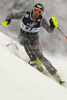 Tenth after first run Urs Imboden of Moldova skiing in first run of men Snow queen trophy slalom World Cup race in Zagreb, Croatia. Slalom race of Men Audi FIS Alpine skiing World Cup 2009-10 was held on Sljeme above Zagreb, Croatia, on 6th of January 2010.
