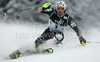 Ivica Kostelic of Croatia skiing in first run of men Snow queen trophy slalom World Cup race in Zagreb, Croatia. Slalom race of Men Audi FIS Alpine skiing World Cup 2009-10 was held on Sljeme above Zagreb, Croatia, on 6th of January 2010.
