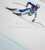 Eight placed Daniela Merighetti of Italy skiing during women downhill race of Audi FIS alpine skiing World Cup in Haus im Ennstal, Austria. Downhill race of Women Audi FIS Alpine skiing World Cup 2009-10 was held in Haus im Ennstal, Austria, on 9th of January 2010.
