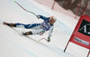 Camilla Borsotti of Italy skiing during women downhill race of Audi FIS alpine skiing World Cup in Haus im Ennstal, Austria. Downhill race of Women Audi FIS Alpine skiing World Cup 2009-10 was held in Haus im Ennstal, Austria, on 9th of January 2010.
