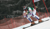 Marion Rolland of France skiing during women Super-G race of Audi FIS alpine skiing World Cup in Haus im Ennstal, Austria. Super-G race of Women Audi FIS Alpine skiing World Cup 2009-10 was held in Haus im Ennstal, Austria, on 10th of January 2010.
