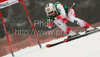 Fifth placed Andrea Fischbacher of Austria skiing during women Super-G race of Audi FIS alpine skiing World Cup in Haus im Ennstal, Austria. Super-G race of Women Audi FIS Alpine skiing World Cup 2009-10 was held in Haus im Ennstal, Austria, on 10th of January 2010.

