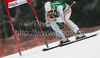 Daniela Merighetti of Italy skiing during women Super-G race of Audi FIS alpine skiing World Cup in Haus im Ennstal, Austria. Super-G race of Women Audi FIS Alpine skiing World Cup 2009-10 was held in Haus im Ennstal, Austria, on 10th of January 2010.
